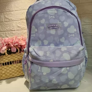 BR-003 - Mochila Estampada - Lilás